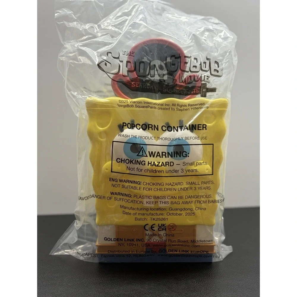 The SpongeBob Movie: Search for SquarePants Popcorn Container